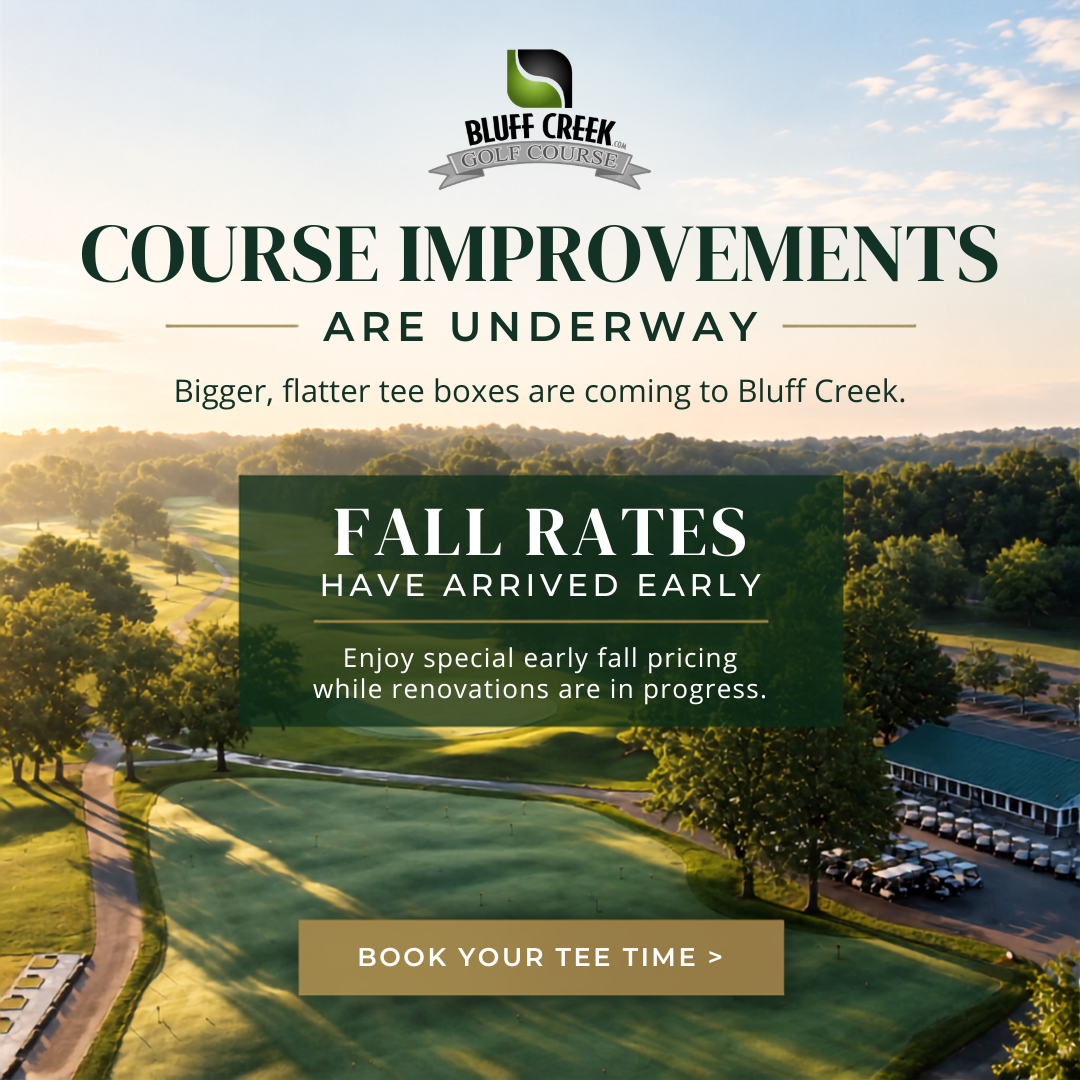 Bluff Creek Course ImprovementsFall Rates (1)